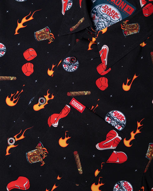 MEN'S DARK SIDE OF THE GRILL SHIRT | DIXXON