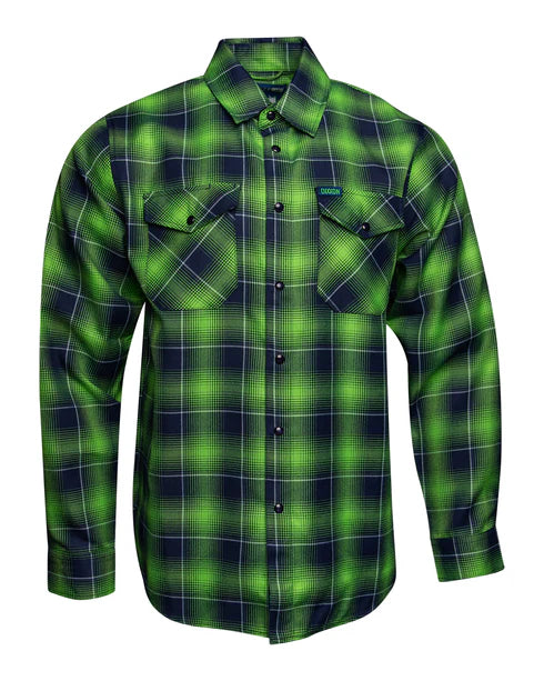 THE LEGION FLANNEL (Blue/Green) | DIXXON