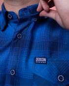 FOLDS OF HONOR FLANNEL (Blue) | DIXXON