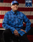 FOLDS OF HONOR FLANNEL (Blue) | DIXXON