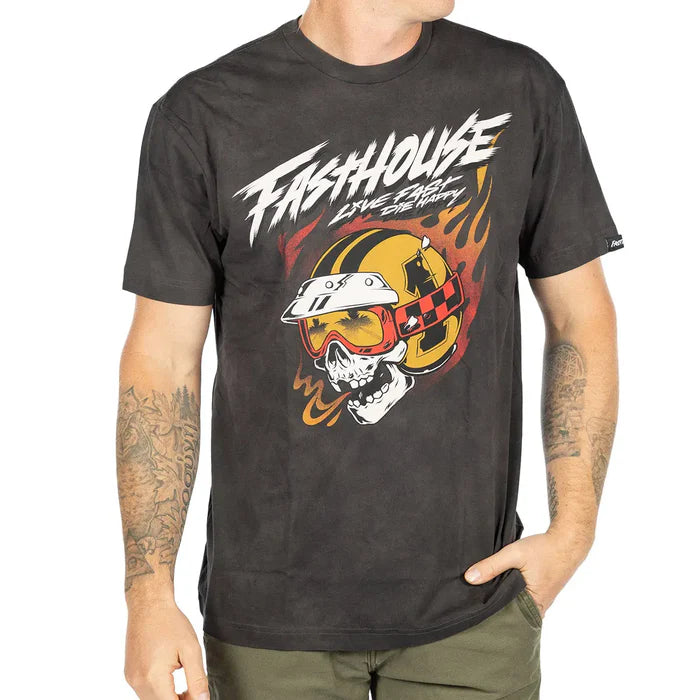 DESTROYER SS TEE (BLACK CRYSTAL) | FASTHOUSE