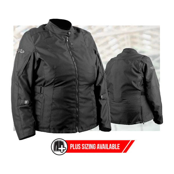 WOMEN'S DIVA TEXTILE JACKET (Black) | Joe Rocket