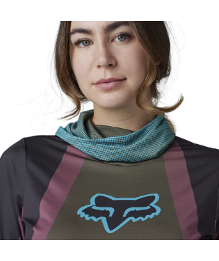 WOMENS RANGER DRIVE JERSEY KRUX (TEAL) | Fox Racing