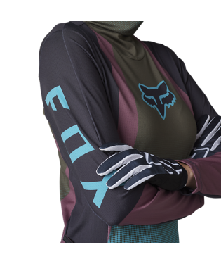 WOMENS RANGER DRIVE JERSEY KRUX (TEAL) | Fox Racing