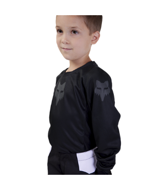KIDS BLACKOUT JERSEY (BLK/BLK) | Fox Racing