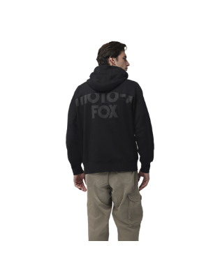MOTO-X OVERSIZED FLEECE PULL OVER (Black) | Fox