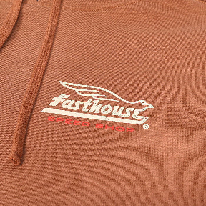 GILMORE HOODED PULLOVER (Chestnut) | FASTHOUSE