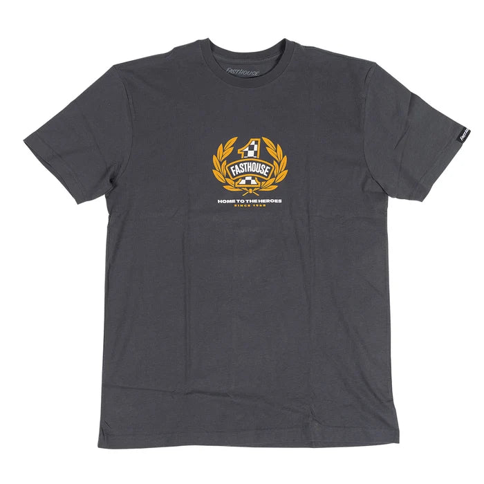 HEROES SS TEE (GRAPHITE) | FASTHOUSE