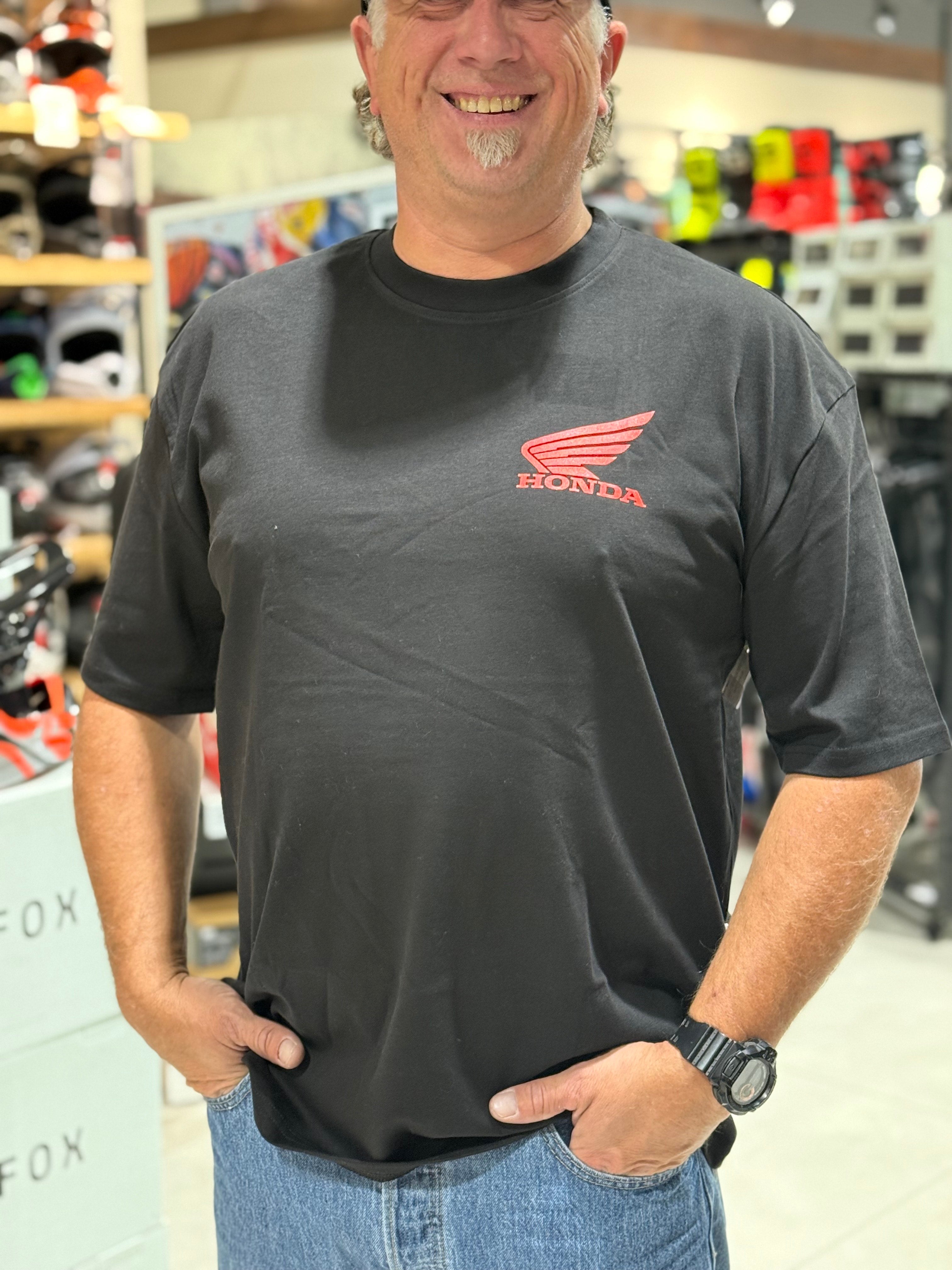 HEAVYWEIGHT HONDA T-SHIRT (Black) | TNT