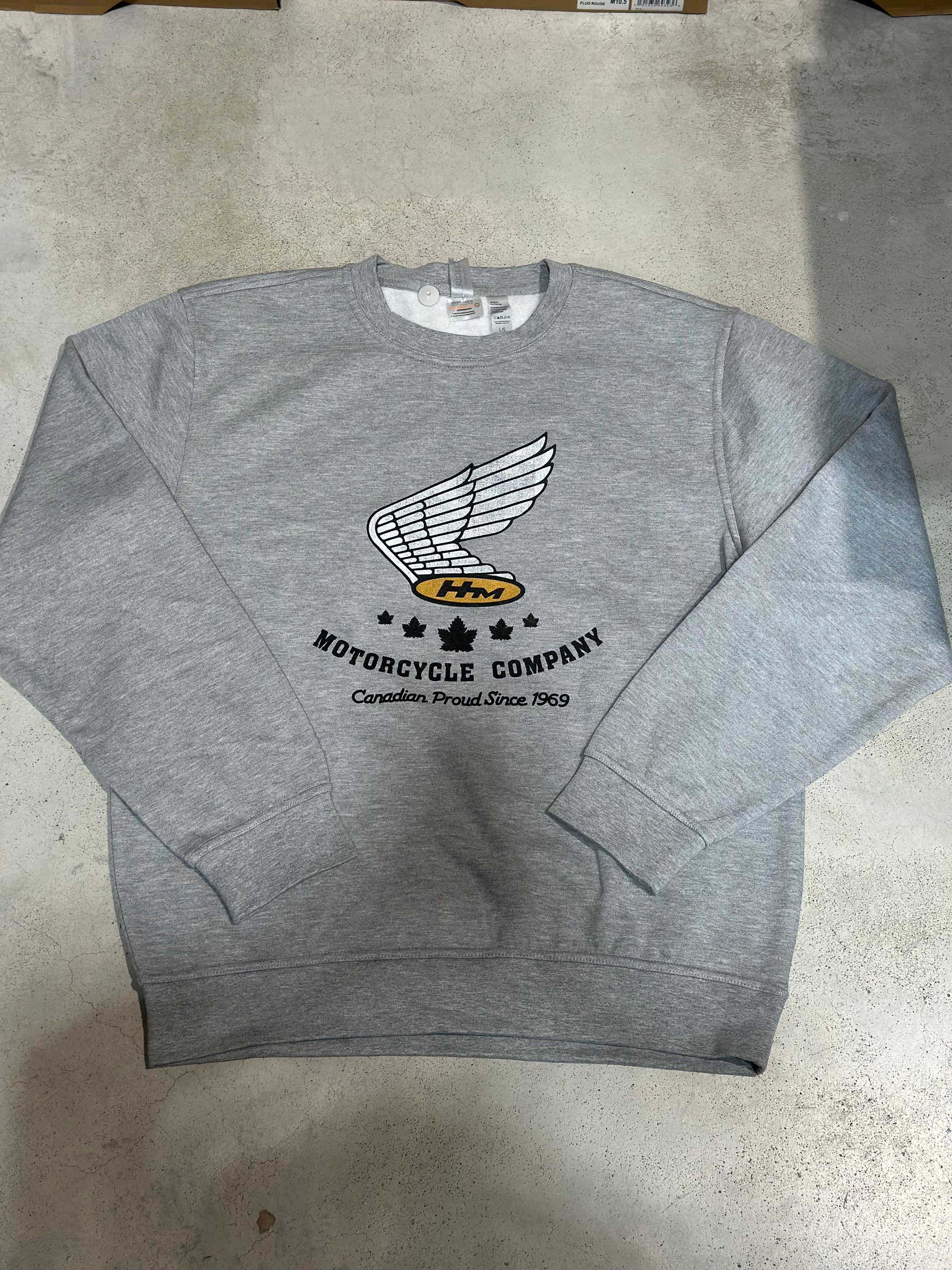 CREWNECK SWEATSHIRT (Vintage White) | Honda