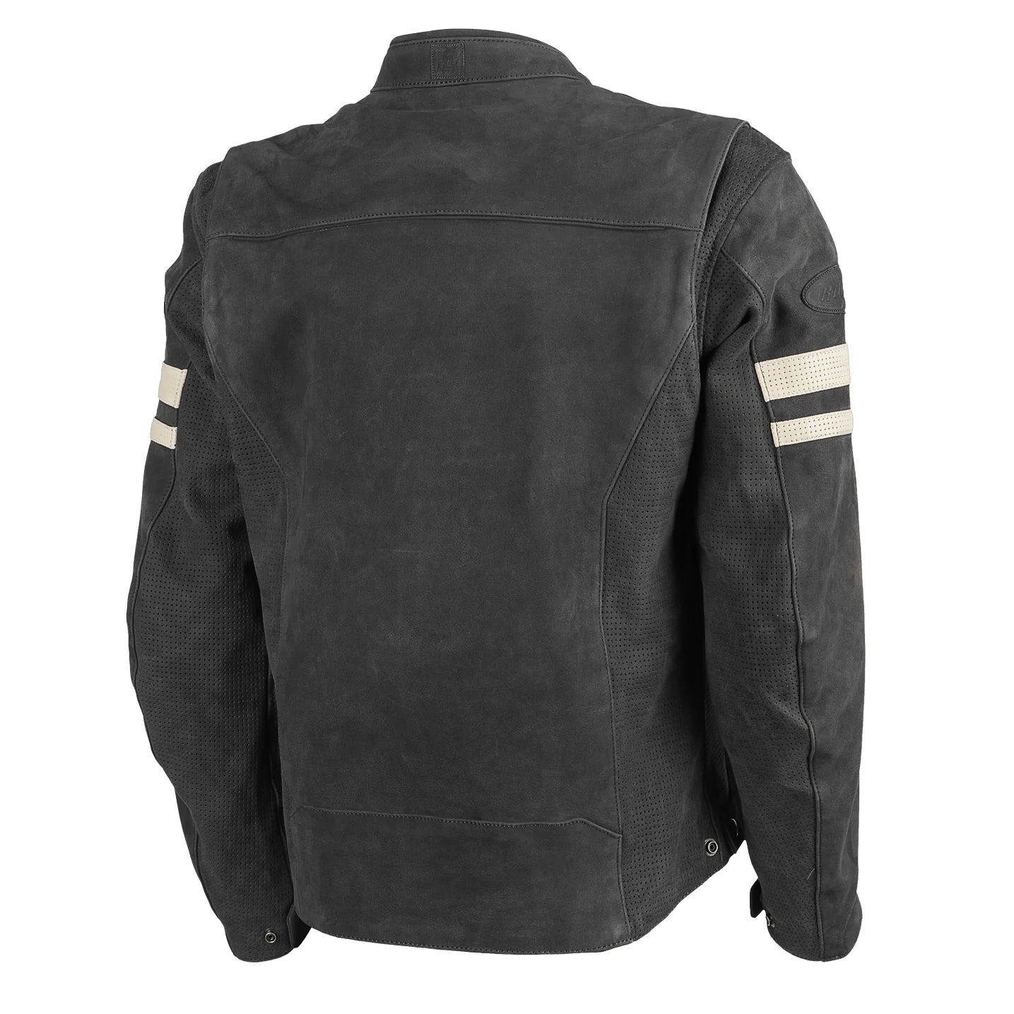 CLASSIC 92 LEATHER JACKET (Black/White) | Joe Rocket
