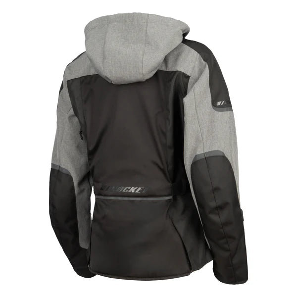 WOMEN'S VICTORIA 2.0 WP TEXTILE JACKET (Grey/Black) | Joe Rocket