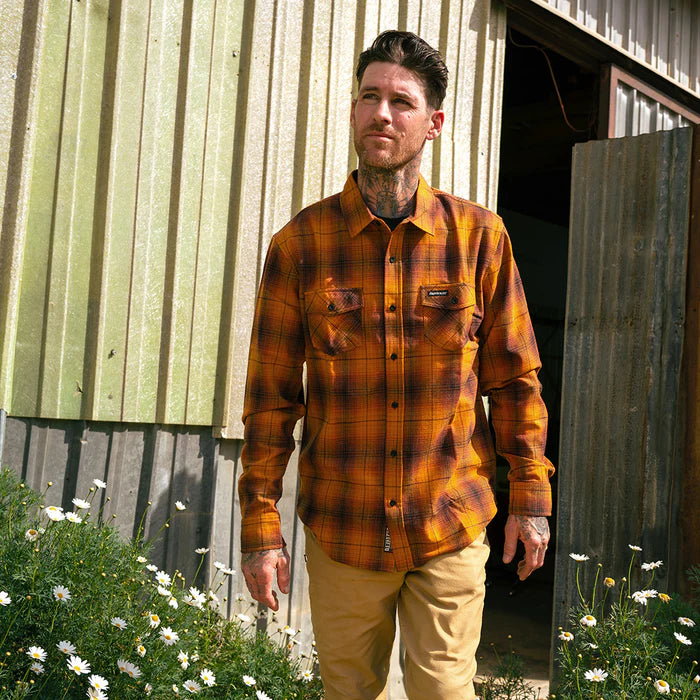SATURDAY NIGHT SPECIAL FLANNEL (Vintage Gold) | FASTHOUSE