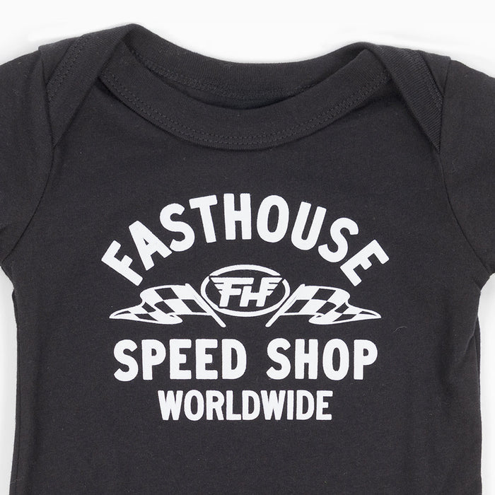 INFANT VAULT ONESIE (BLACK) | FASTHOUSE