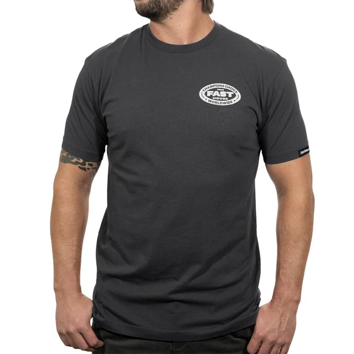 MEN'S PETROL SS TEE (GRAPHITE BLACK) | FASTHOUSE