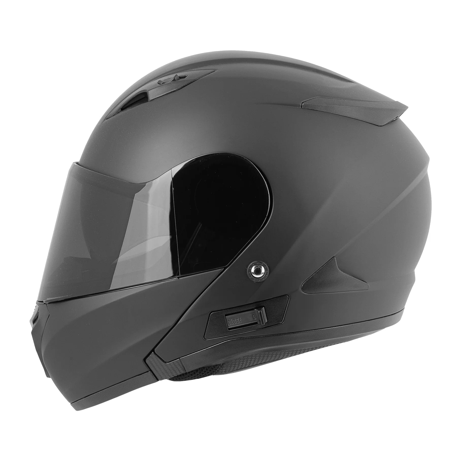 RKT 300-SERIES SOLID FULL FACE MODULAR HELMET (Matte Black) | Joe Rocket