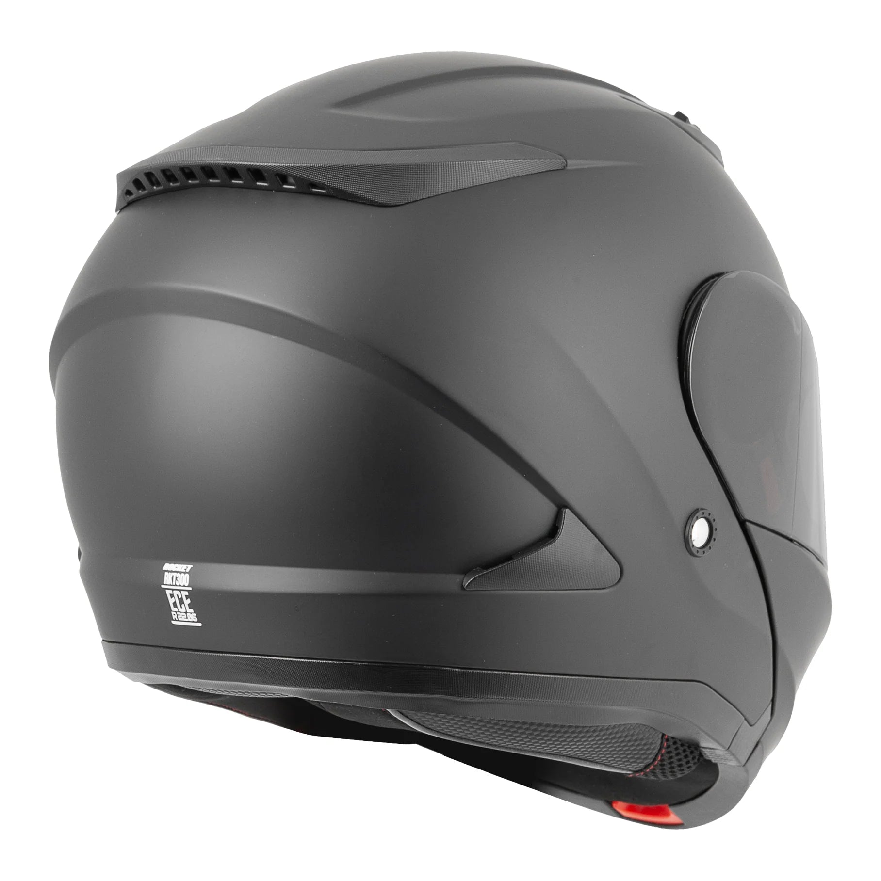 RKT 300-SERIES SOLID FULL FACE MODULAR HELMET (Matte Black) | Joe Rocket