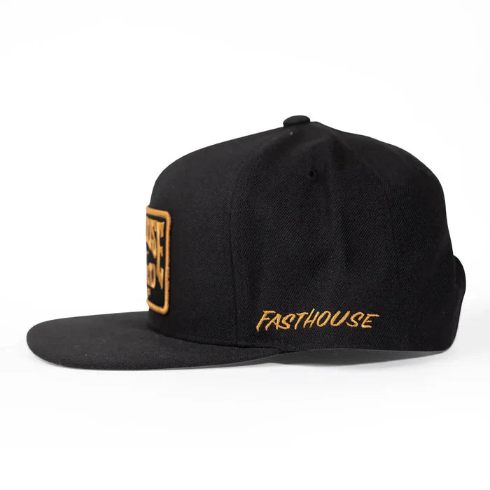 RECORD HAT (BLACK) | FASTHOUSE