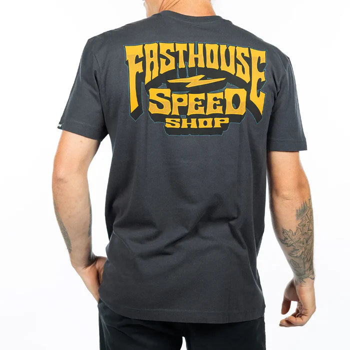 RECORD SS TEE (GRAPHITE BLACK) | FASTHOUSE