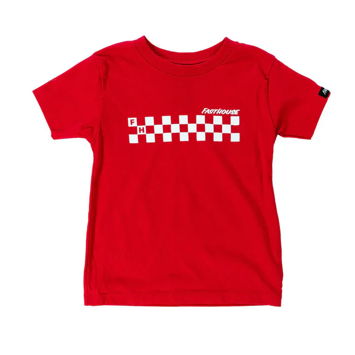 TODDLER RIFF SS TEE (Red) | FASTHOUSE