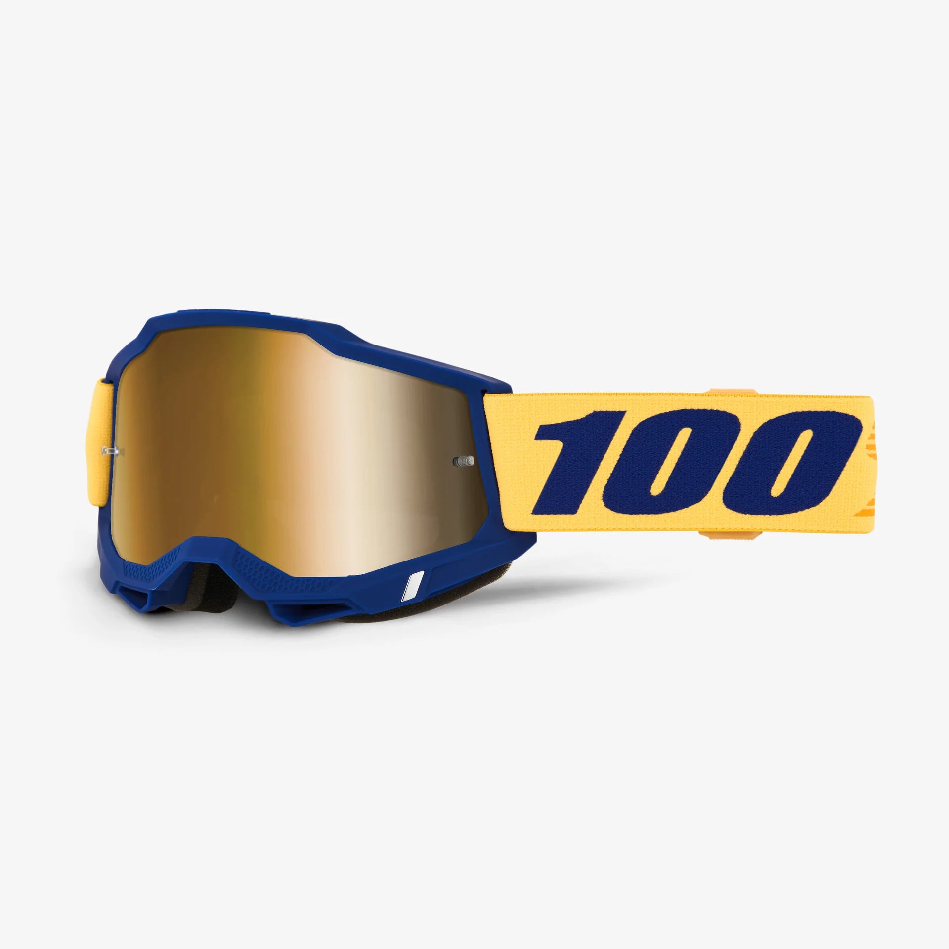 100% ACCURI 2 GOGGLE | DESOTO - TRUE GOLD MIRROR LENS