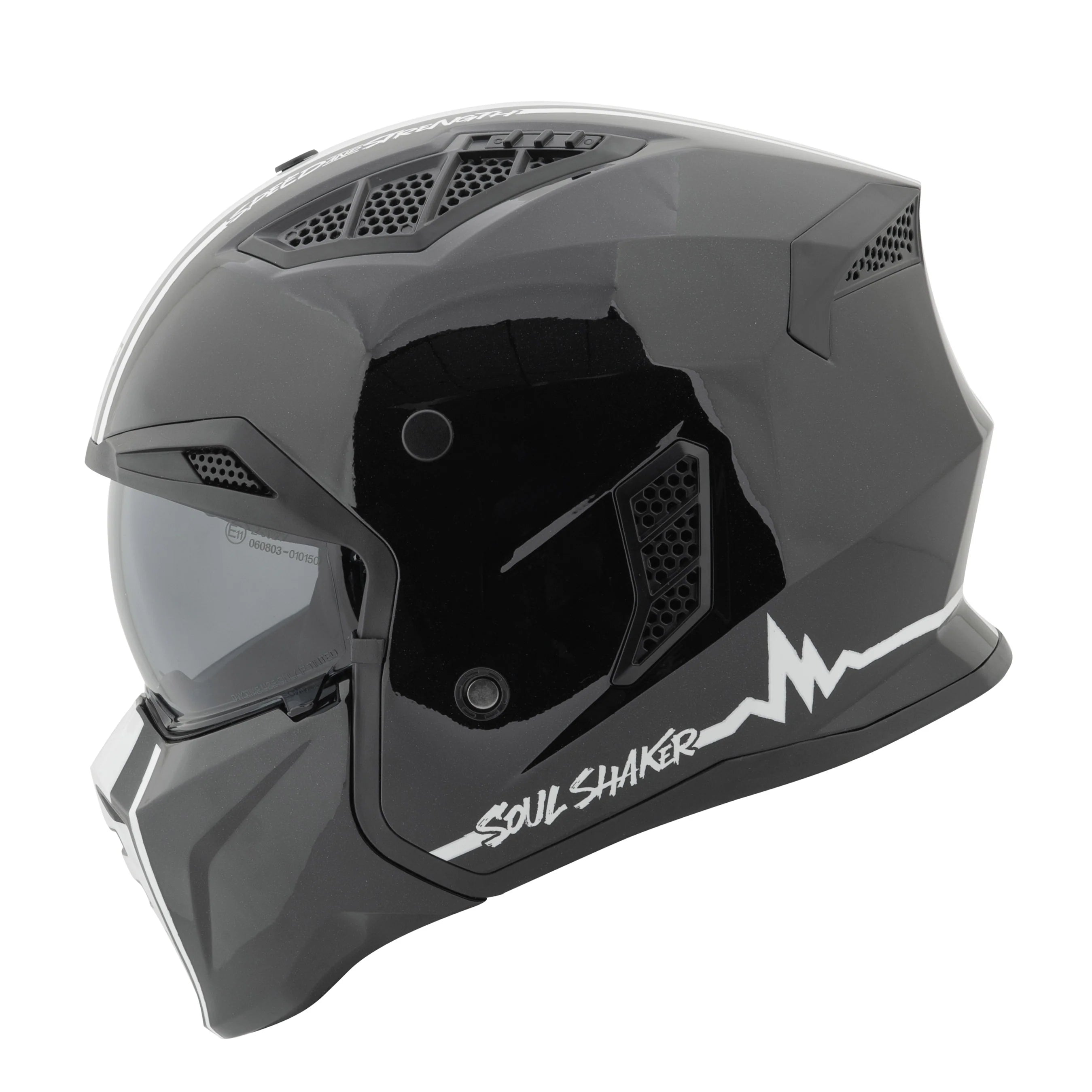 SS2450 OPEN FULL FACE HELMET (Gloss White) | SPEED & STRENGTH