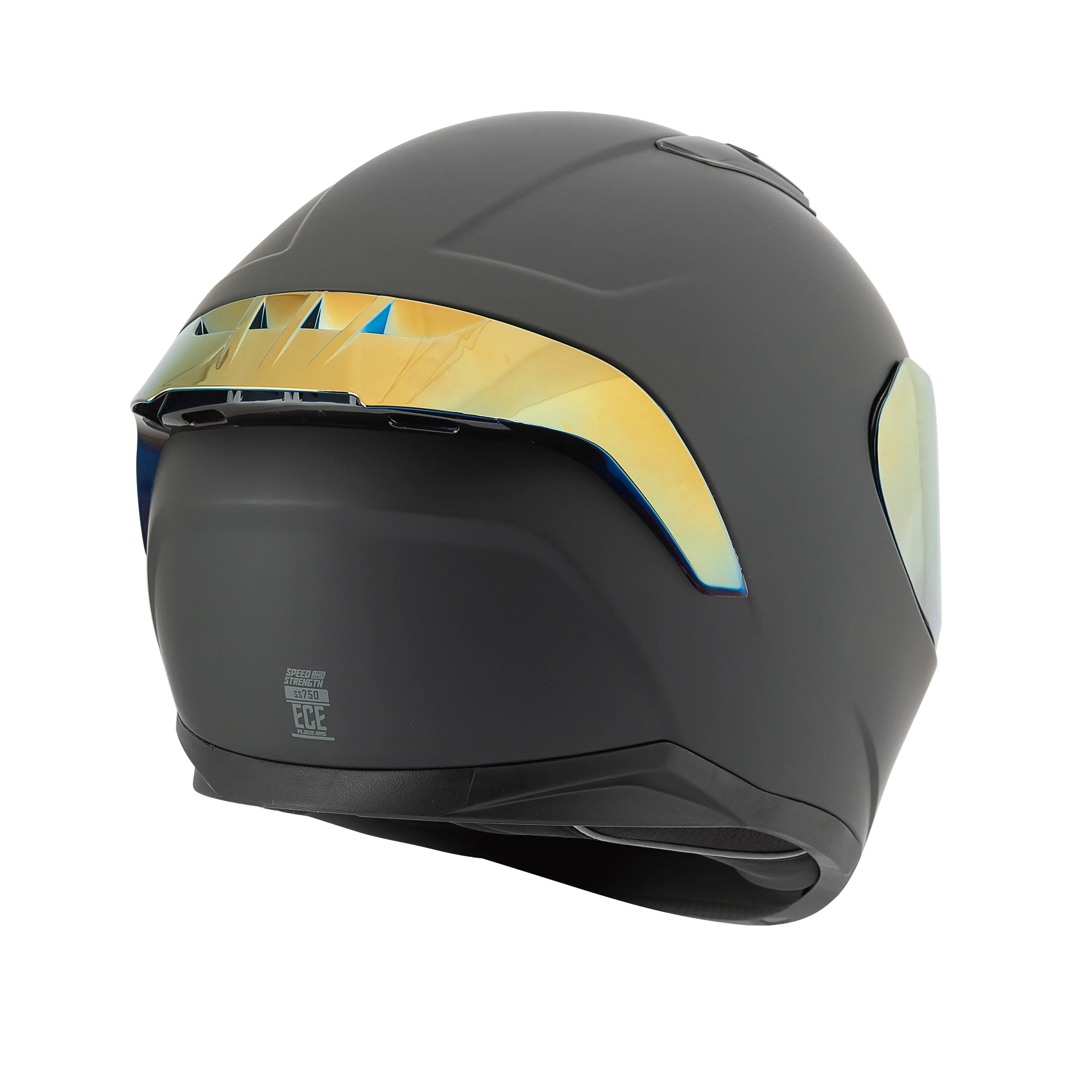 ADULT SS750 LIGHTSPEED FULL FACE HELMET (Matte Black)|Speed and Strength