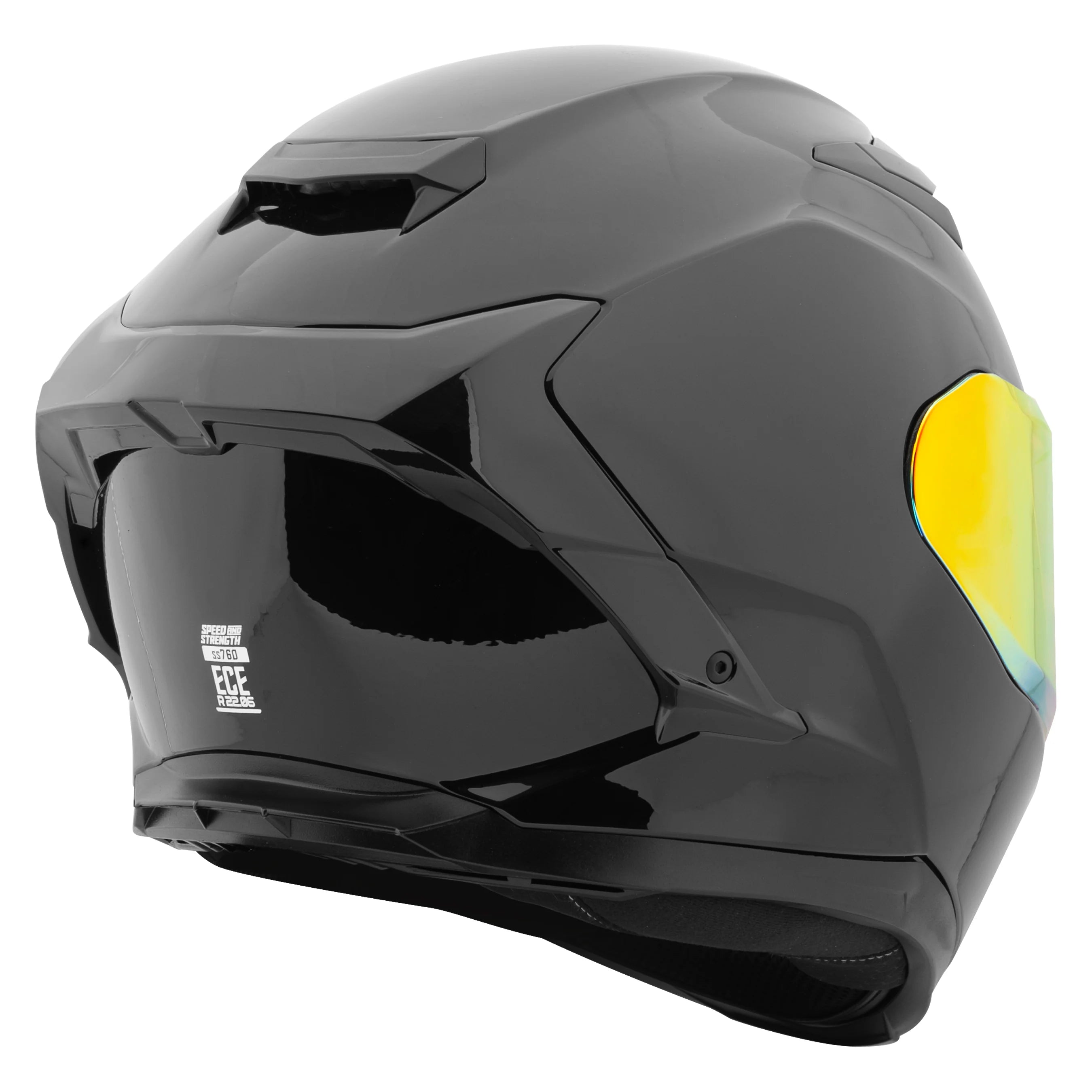 SS760 LIGHTSPEED 2.0 FULL FACE HELMET (Gloss Black) | SPEED & STRENGTH