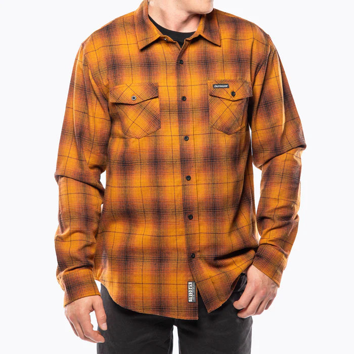 SATURDAY NIGHT SPECIAL FLANNEL (Vintage Gold) | FASTHOUSE