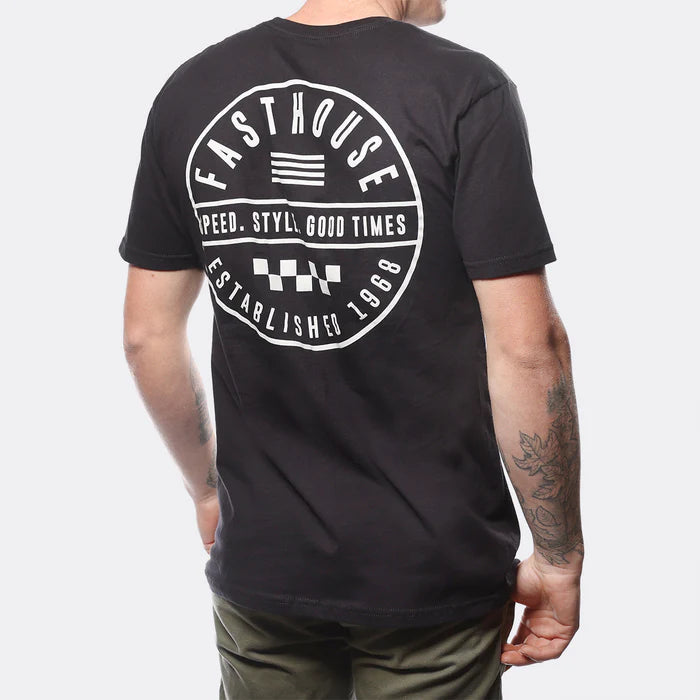 MEN'S STATEMENT SS TEE (Black) | Fasthouse