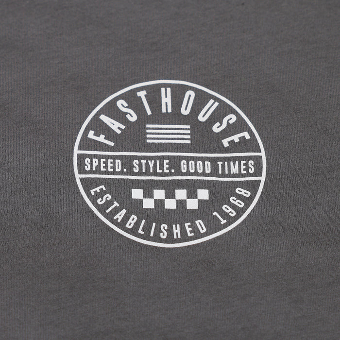 MEN'S STATEMENT SS TEE (Gunmetal) | Fasthouse
