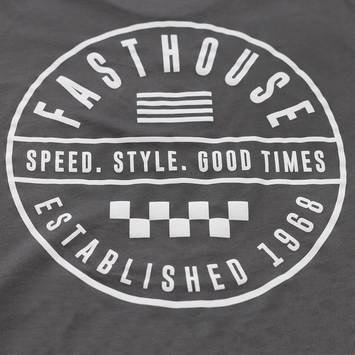 MEN'S STATEMENT SS TEE (Gunmetal) | Fasthouse