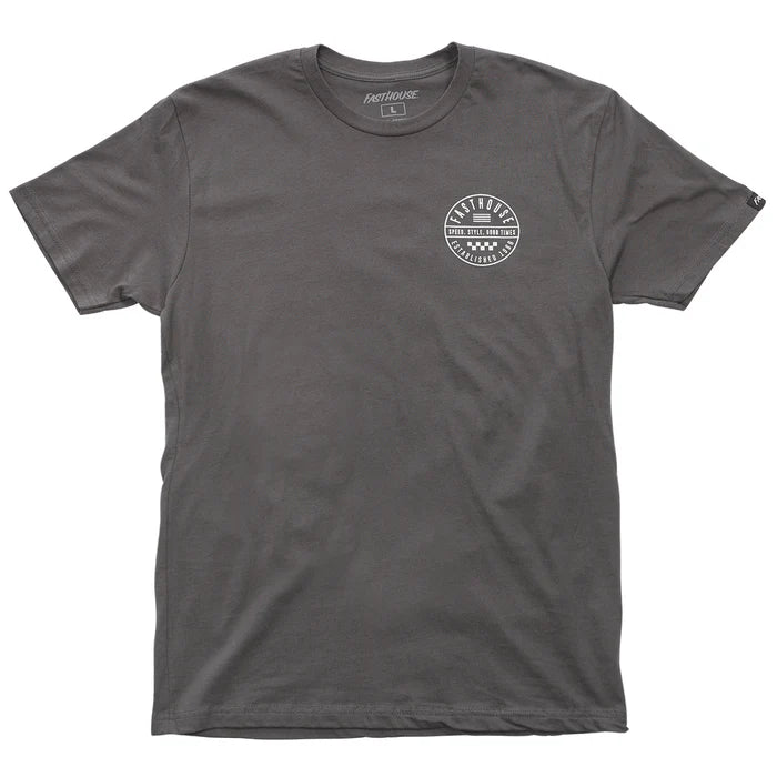 MEN'S STATEMENT SS TEE (Gunmetal) | Fasthouse