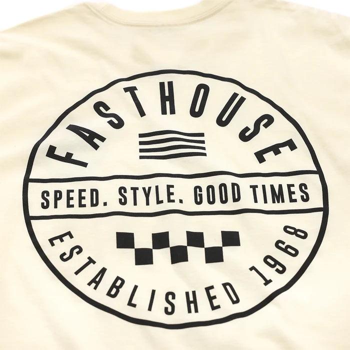MEN'S STATEMENT SS TEE (Natural) | Fasthouse