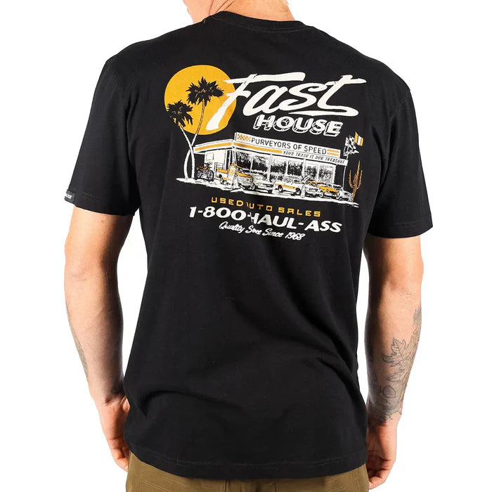 SUNSET SS TEE (Black) | FASTHOUSE