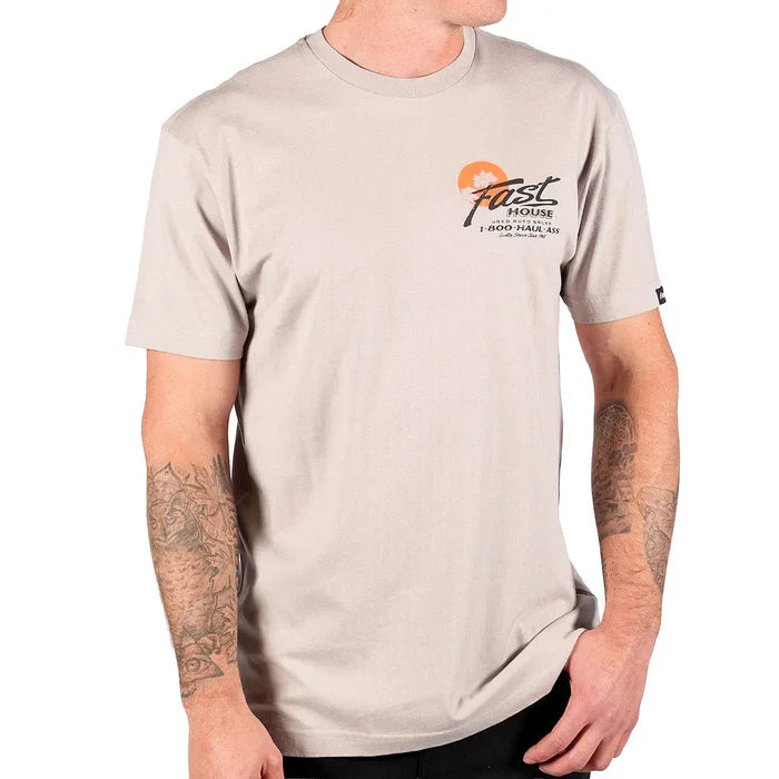 SUNSET SS TEE (Light Gray) | FASTHOUSE