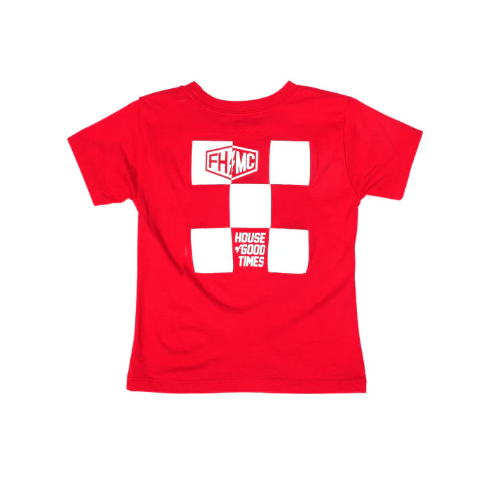 TODDLER GIBSON SHORT SLEEVE T-SHIRT (Red) | FASTHOUSE