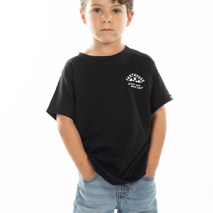 TODDLER OIL BURNER SS TEE (BLACK) | FASTHOUSE