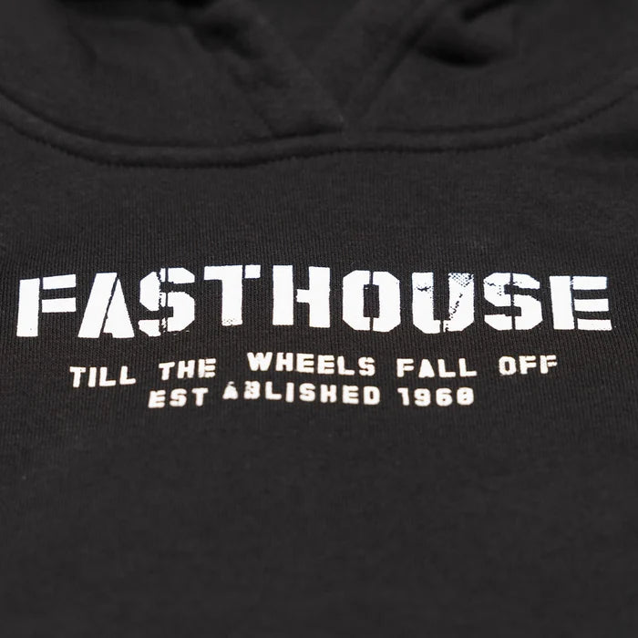TODDLER TORN HOODIE PULLOVER (BLACK) | FASTHOUSE