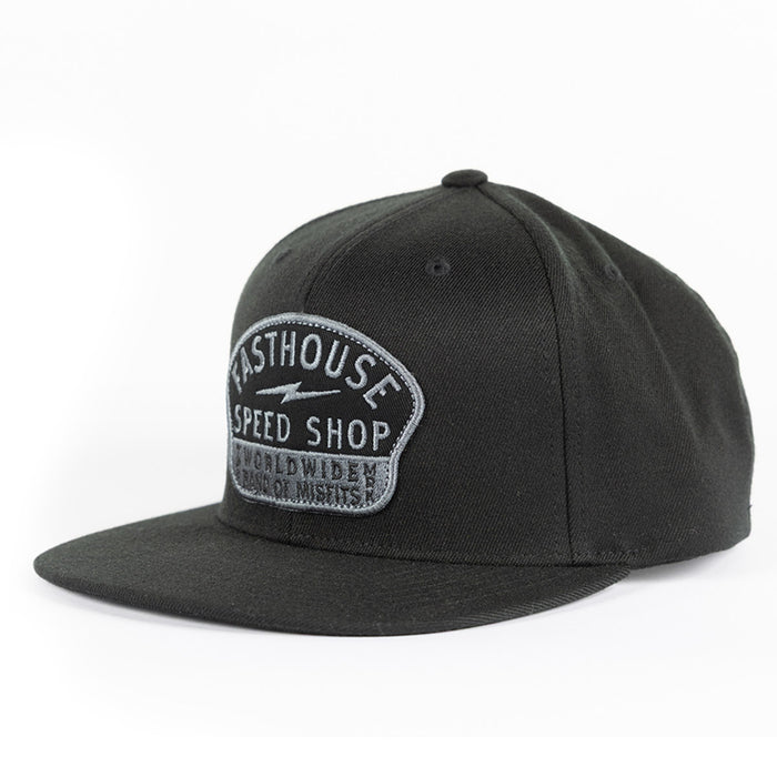 VAULT 110 HAT OVERSIZED (BLACK) | FASTHOUSE