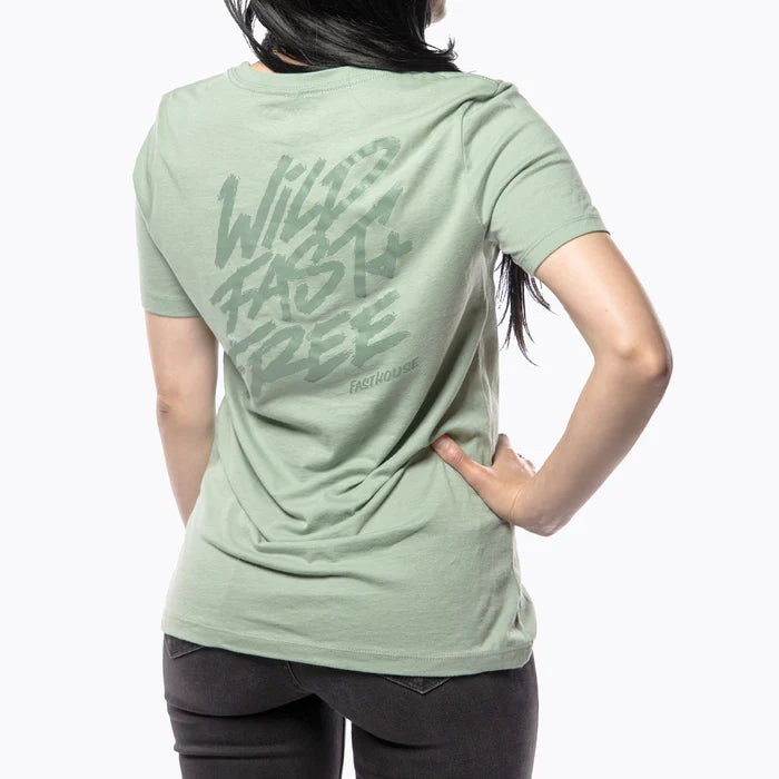 WOMEN'S WFF SS TEE (Sage) | FASTHOUSE