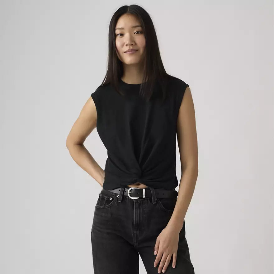 JEMMA KNOT TEE (Antharcite Night) | LEVI'S