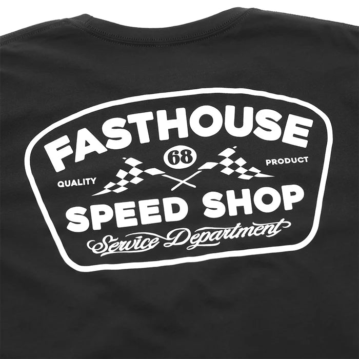 MEN'S WEDGED SS TEE (Black) | Fasthouse
