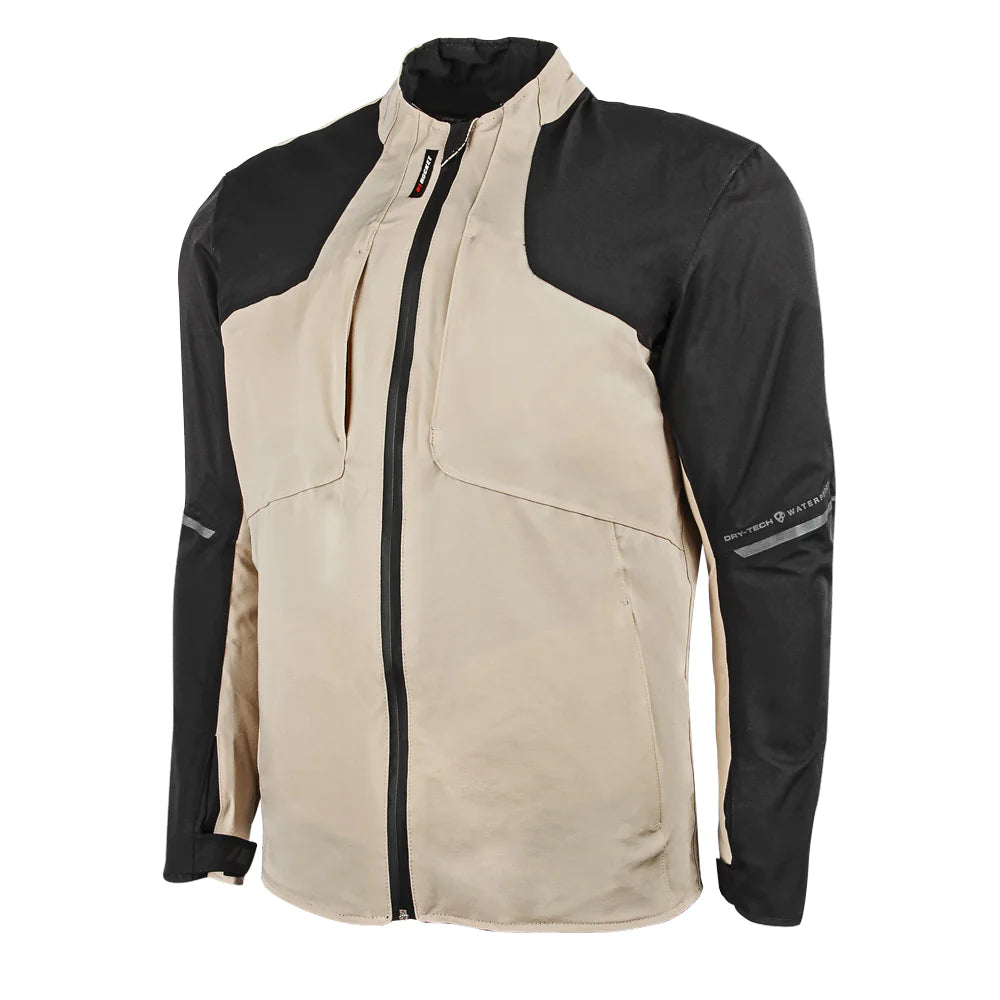 WHISTLER 2.0 WATERPROOF TEXTILE JACKET (Black/Sand) | Joe Rocket