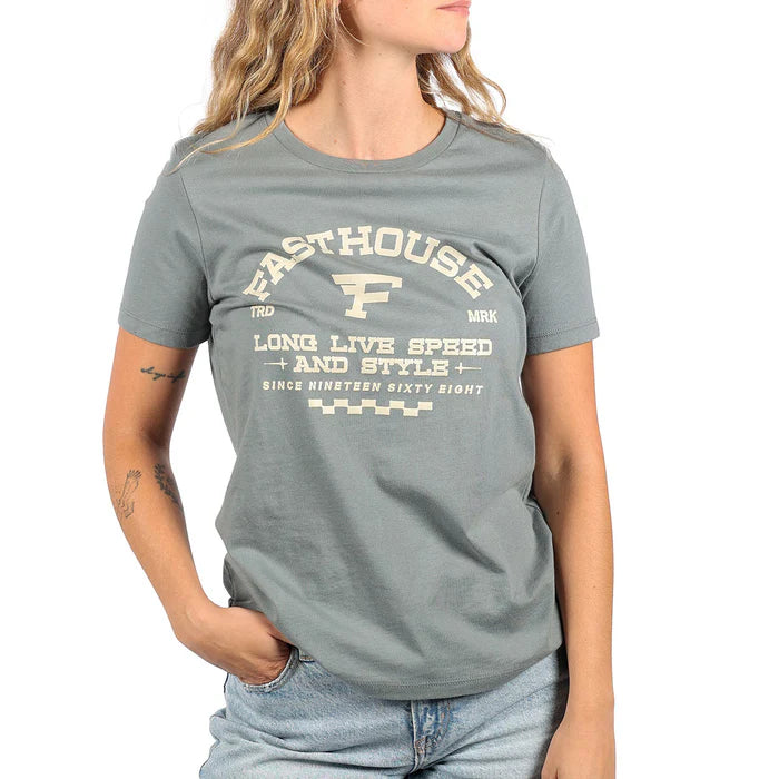 WOMEN'S ARTHUR SHORT SLEEVE T-SHIRT (Blue Storm) | FASTHOUSE
