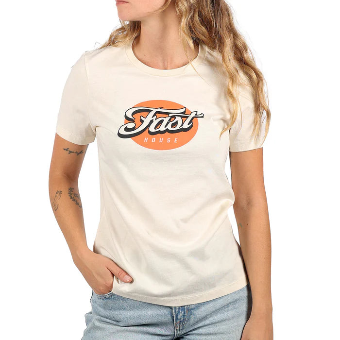 WOMEN'S TASKER SHORT SLEEVE T-SHIRT (Natural) | FASTHOUSE