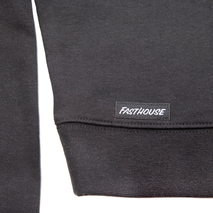 WOMEN'S RENOWN CREW NECK CROP TOP (Black) | FASTHOUSE