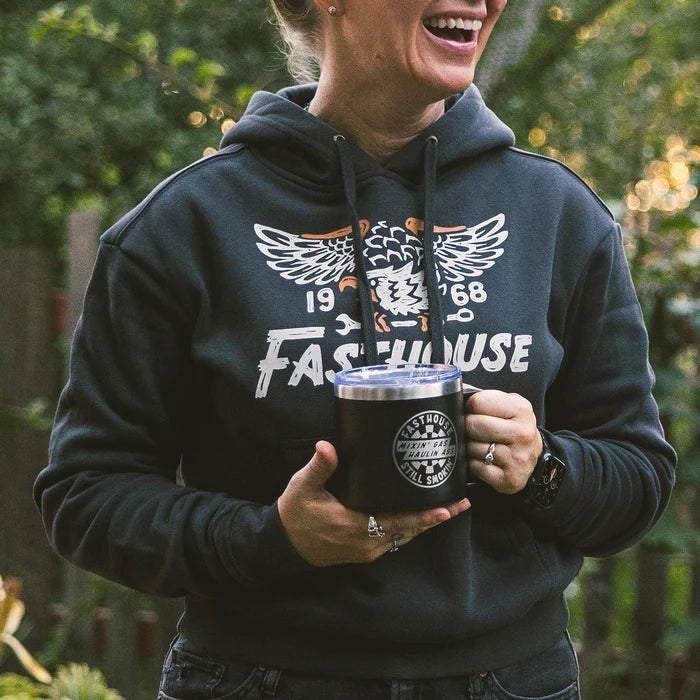 WOMEN'S TALON HOODIE PULLOVER (VINTAGE BLACK) | FASTHOUSE