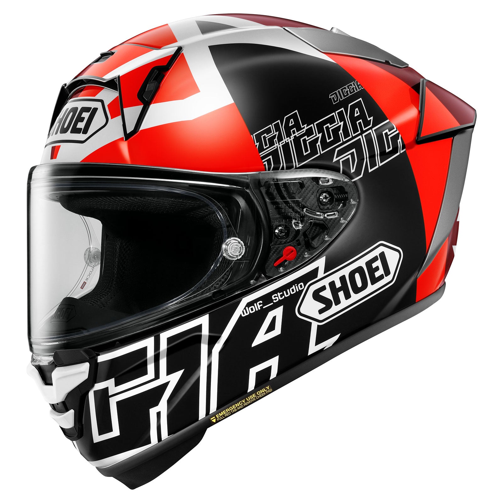 X-FIFTEEN DI GIA2 TC-1 FULL FACE HELMET | SHOEI