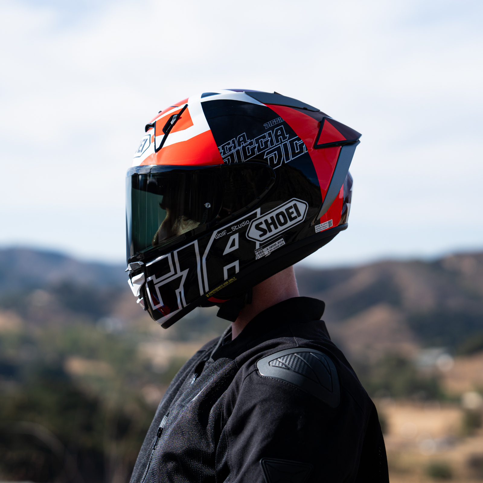 X-FIFTEEN DI GIA2 TC-1 FULL FACE HELMET | SHOEI
